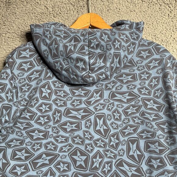 Vintage Y2K SESSIONS Womens XS Full Zip Hoodie Sweatshirt Snowboard Skate AOP - Picture 13 of 15